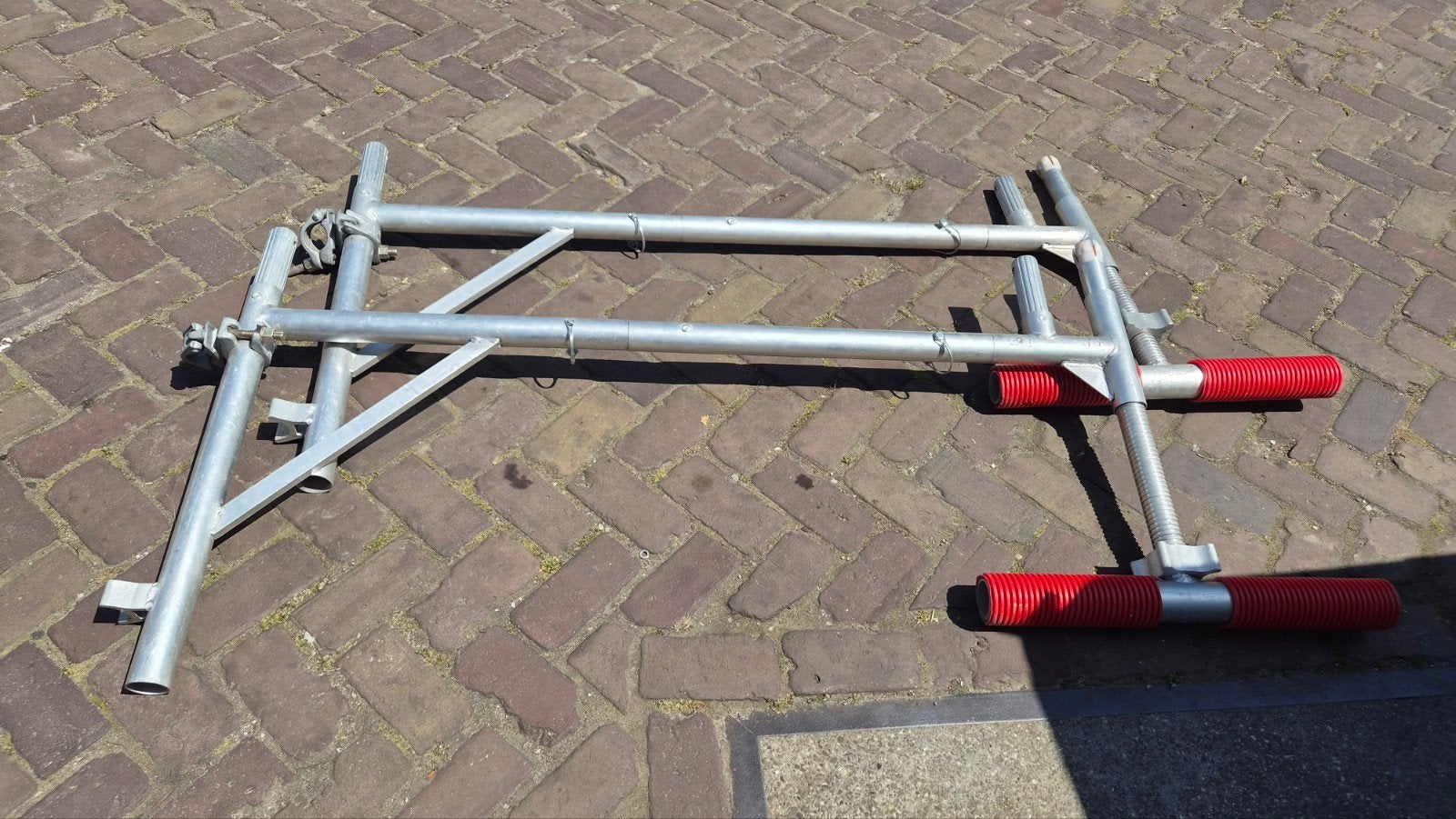 Te koop zgan  uitwijkconsole met fijn afstelling, Doe-het-zelf en Verbouw, Steigers, Overige typen, Ophalen of Verzenden, Zo goed als nieuw
