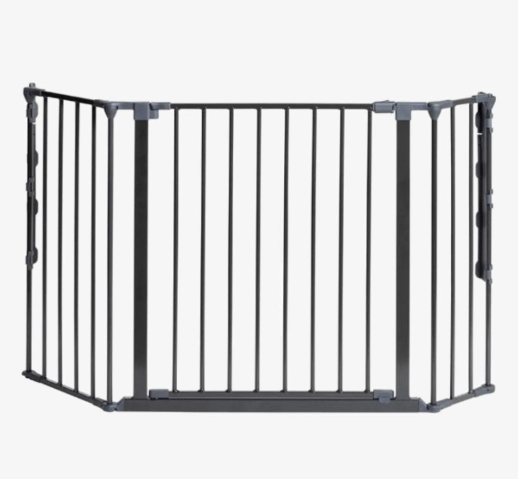 BabyDan Flex V Traphekje 92-125 cm (zwart) - 2 stuks, Kinderen en Baby's, Traphekjes, Ophalen, Nieuw, Metaal of IJzer, 115 cm of meer