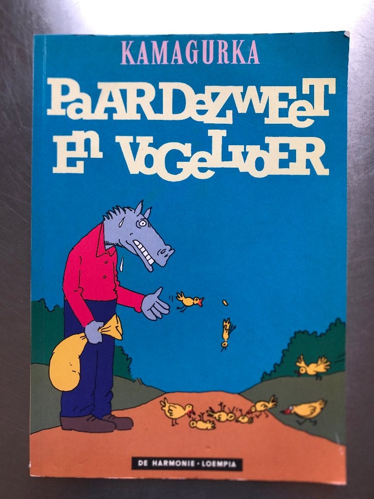 Paardezweet en vogelvoer (Kamagurka, 1992), Eén stripboek, Ophalen of Verzenden, Gelezen