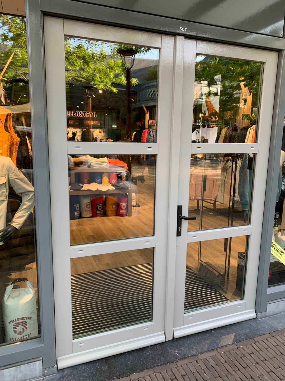 Mooie terras deuren goed in de verf en HR glas, Ophalen, 80 tot 100 cm, 200 tot 215 cm, Glas