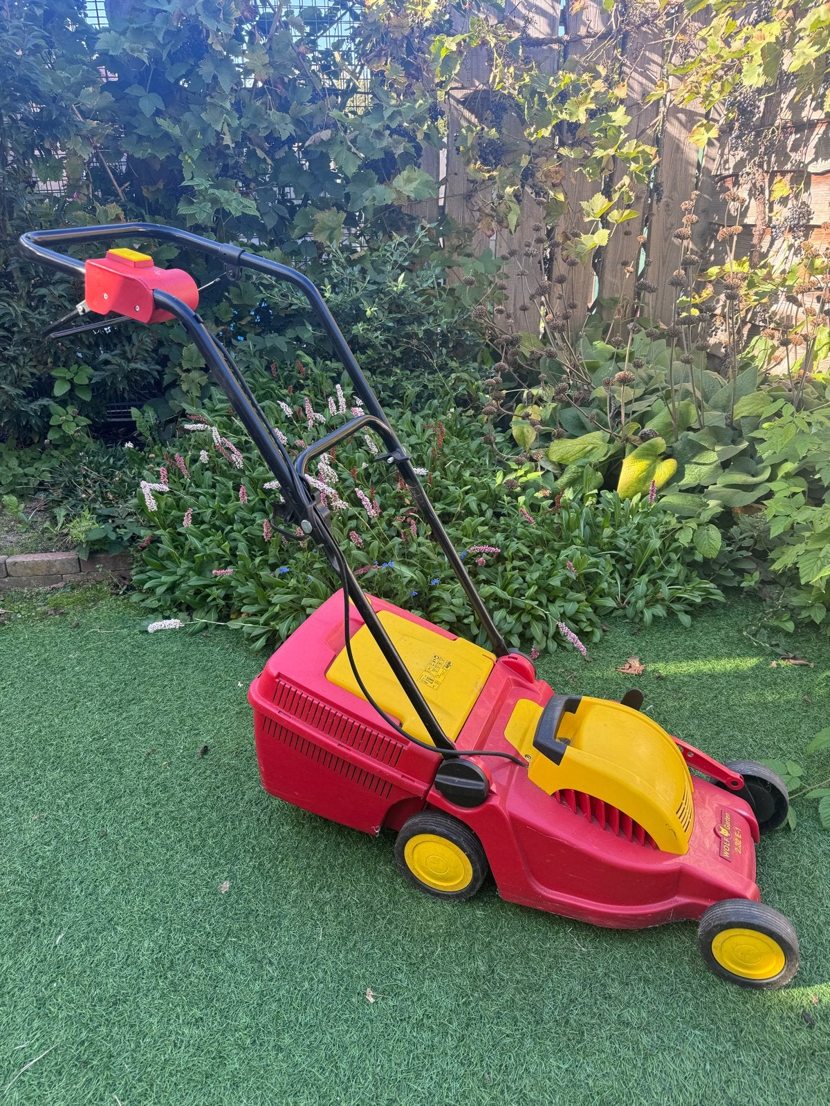 Wolf Garten 2.32 E1 Elektrische Grasmaaier, Tuin en Terras, Ophalen, Cirkelmaaier, Gebruikt, Elektrische grasmaaier