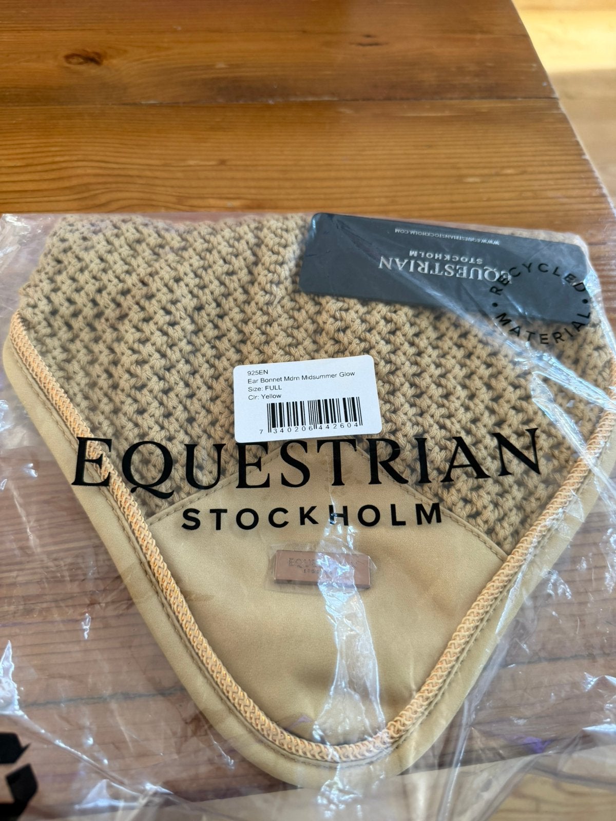 Equestrian Stockholm oornetje midsummer yellow, Oornetje, Nieuw, Ophalen of Verzenden, Full