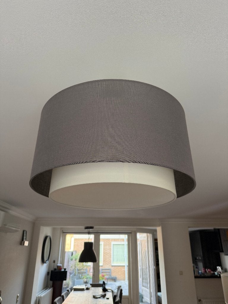 Plafondlamp, Huis en Inrichting, Metaal, Overige fittingen, Zo goed als nieuw, 60 cm