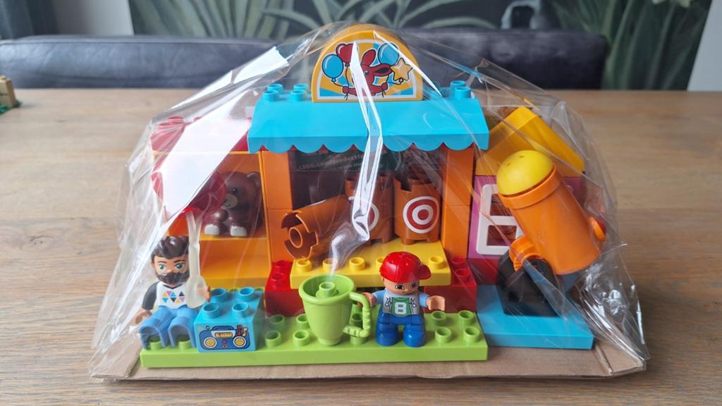 Duplo schiettent 10839, Kinderen en Baby's, Speelgoed | Duplo en Lego, Ophalen of Verzenden, Zo goed als nieuw, Duplo