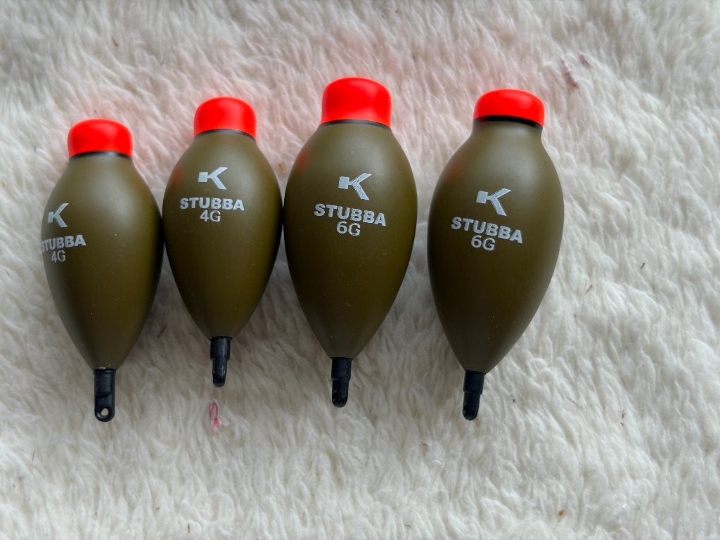 adv 292 / NIEUW serie 8 dobbers KORUM STUBA, Ophalen of Verzenden, Nieuw, Dobber of Lood