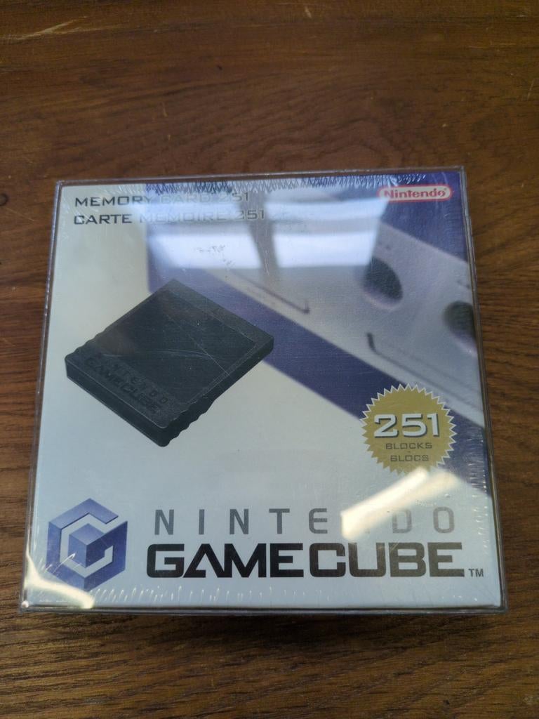 Nintendo GameCube Memory Card 251 Blocks Sealed, Ophalen of Verzenden, Zonder controller