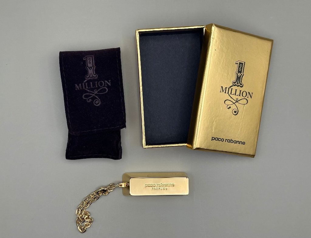 1 Million Paco Rabanne sleutelhanger ‘goudbaar’, Verzenden, Nieuw, Overige typen