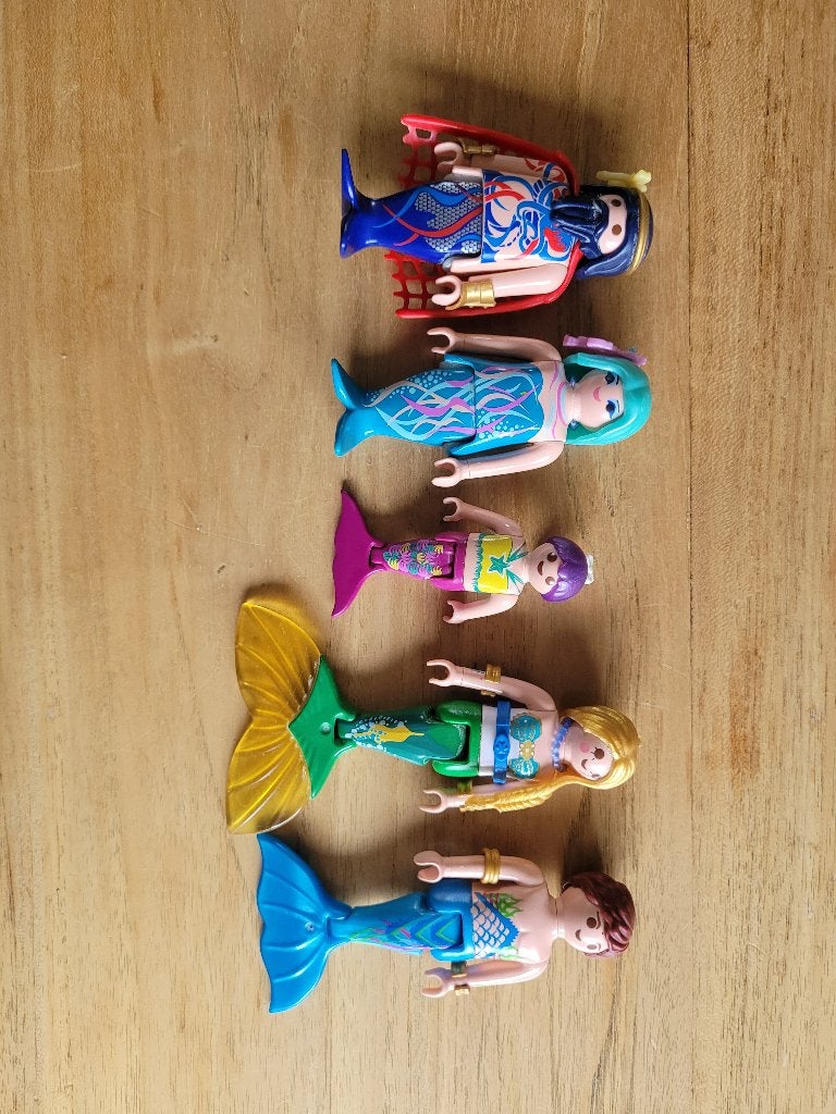 Playmobil Zeemeerminnen, Ophalen, Zo goed als nieuw, Losse onderdelen, Figuren