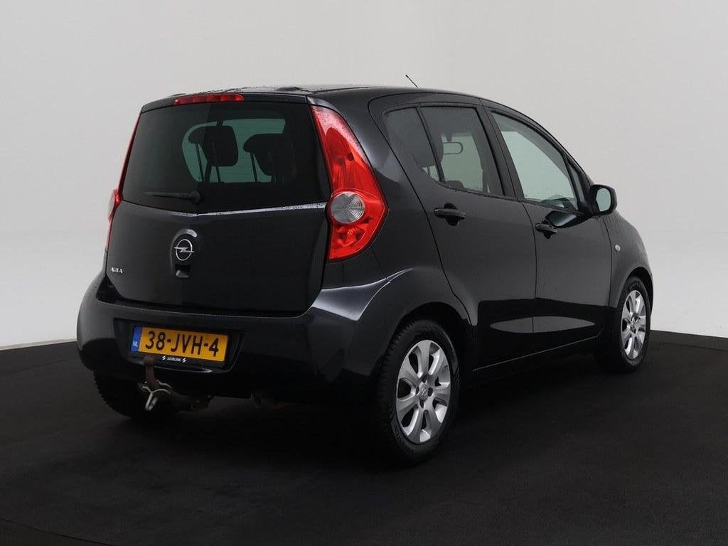 Opel Agila 1.2 Enjoy 1e eigenaar Airco/Lmv/Trekhaak 4s Band, Auto's, Voorwielaandrijving, Dealer onderhouden, 4 cilinders, 965 kg