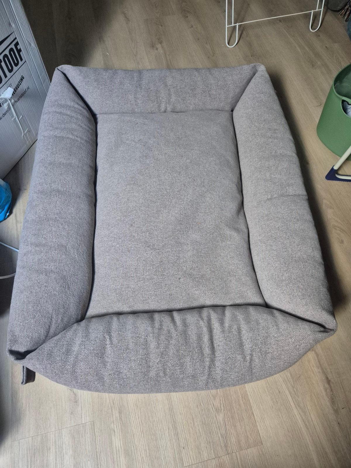 Lichtrgrijze Fantail hondenmand te koop, Ophalen, Nieuw, Stof