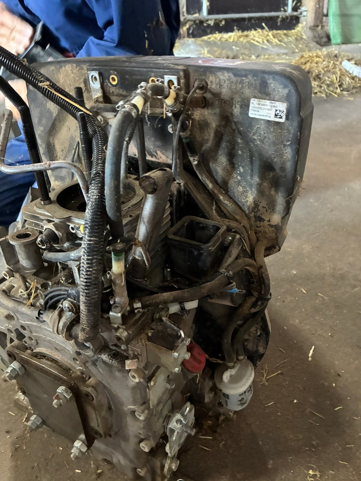 Hatz diesel 1B40u-x bj2023, Ophalen, Gebruikt
