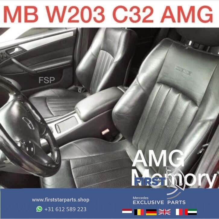 W203 C32 C55 AMG leder interieur Mercedes C Klasse 2006 AMG, Auto-onderdelen, Gebruikt, -, Ophalen of Verzenden, -