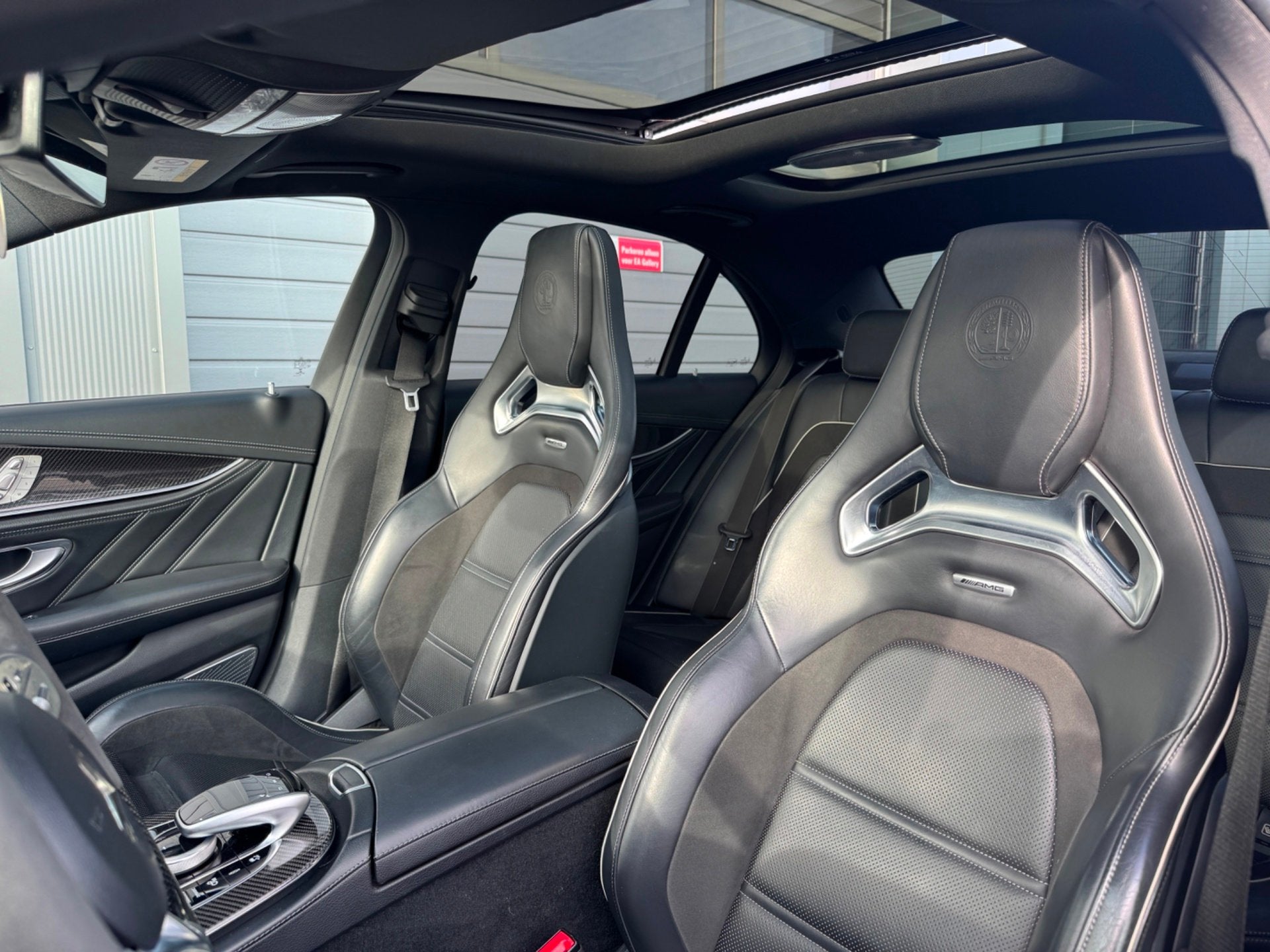 Mercedes-Benz E-klasse AMG E63 S 4MATIC+ Carbon Softclose BO, Gebruikt, Zwart, Leder, Sedan