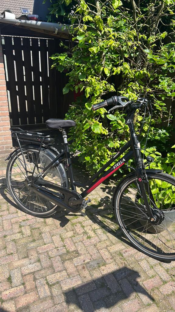Stella E-bike vincenza nieuwe accu en computer, Gebruikt, 51 tot 55 cm, 50 km per accu of meer, Ophalen