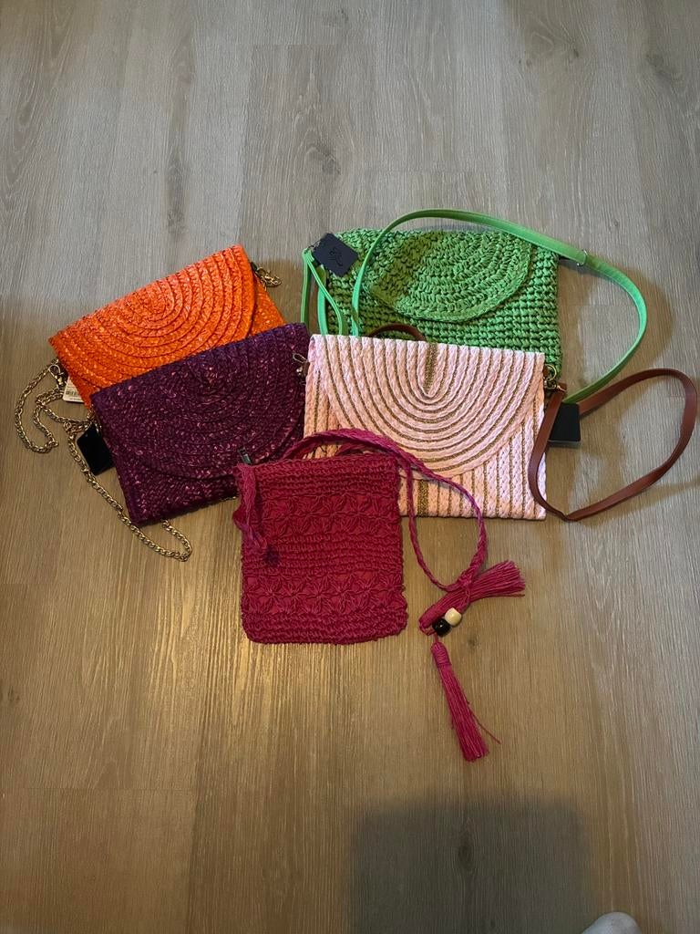 Partij 27x dames handtassen Yehwang nieuw!!, Ophalen of Verzenden, Nieuw, Overige kleuren