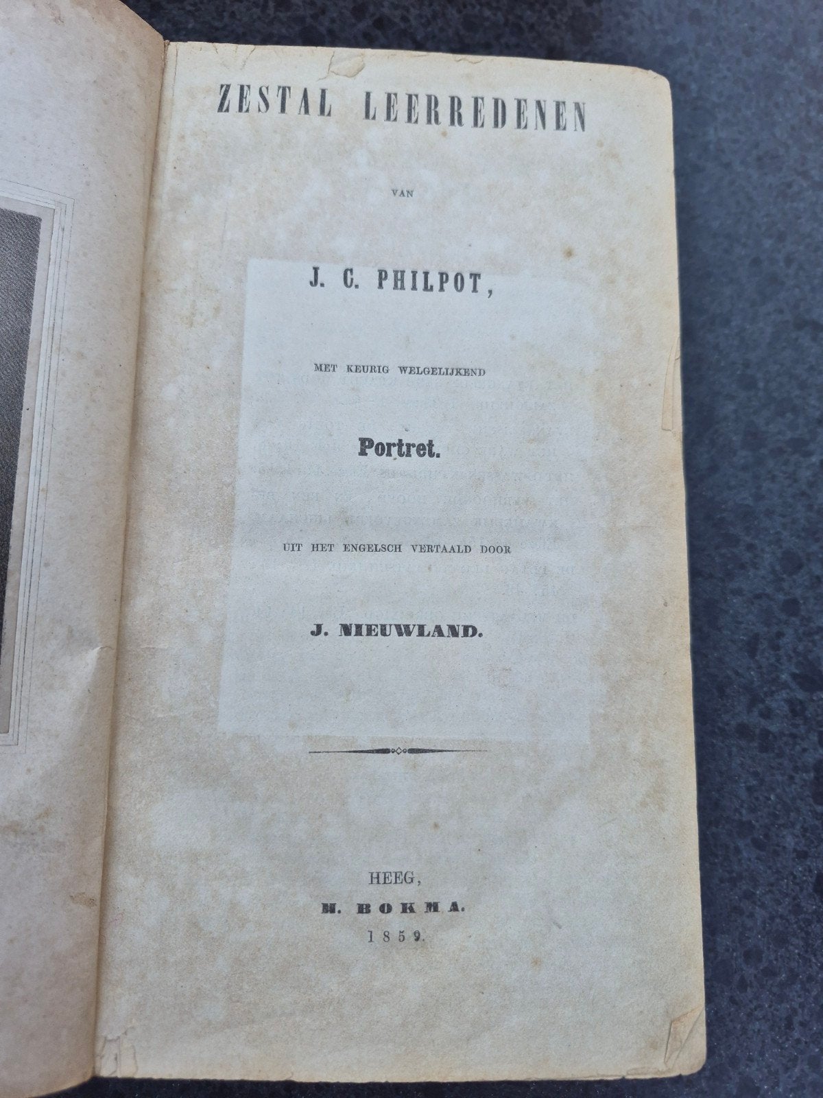 Oude religieuze boeken van J.C. Philpot, Antiek en Kunst, Antiek | Boeken en Bijbels, Ophalen of Verzenden, J.C. Philpot