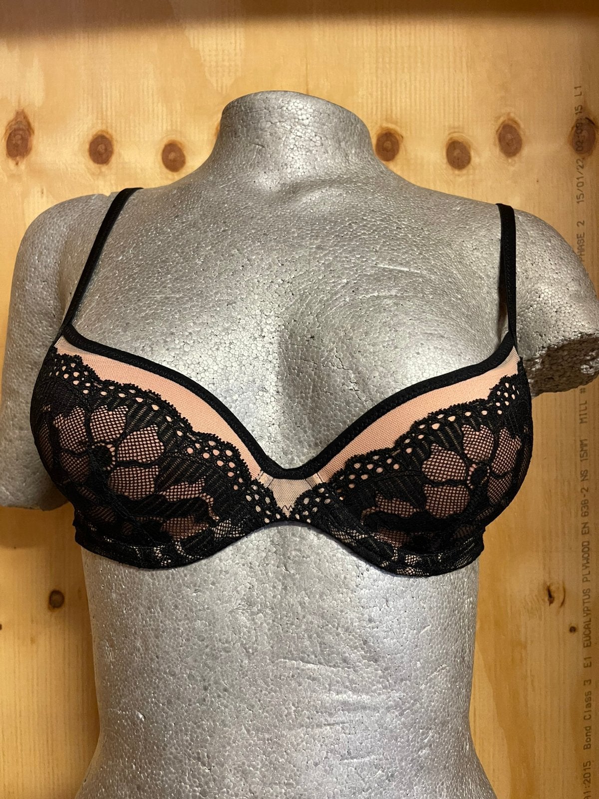 Marie jo push up bh 70a model suto, Verzenden, Zwart, BH