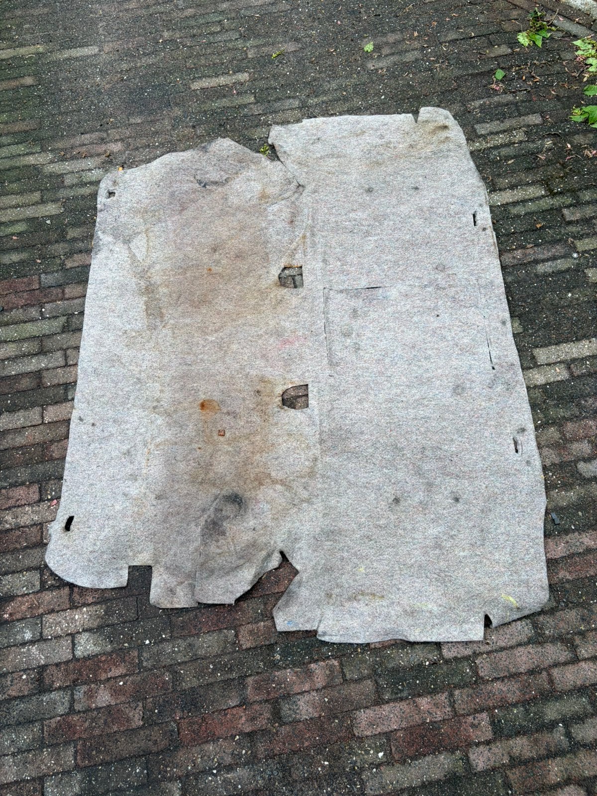 bmw e30 bekleding onder de achter bank, Ophalen