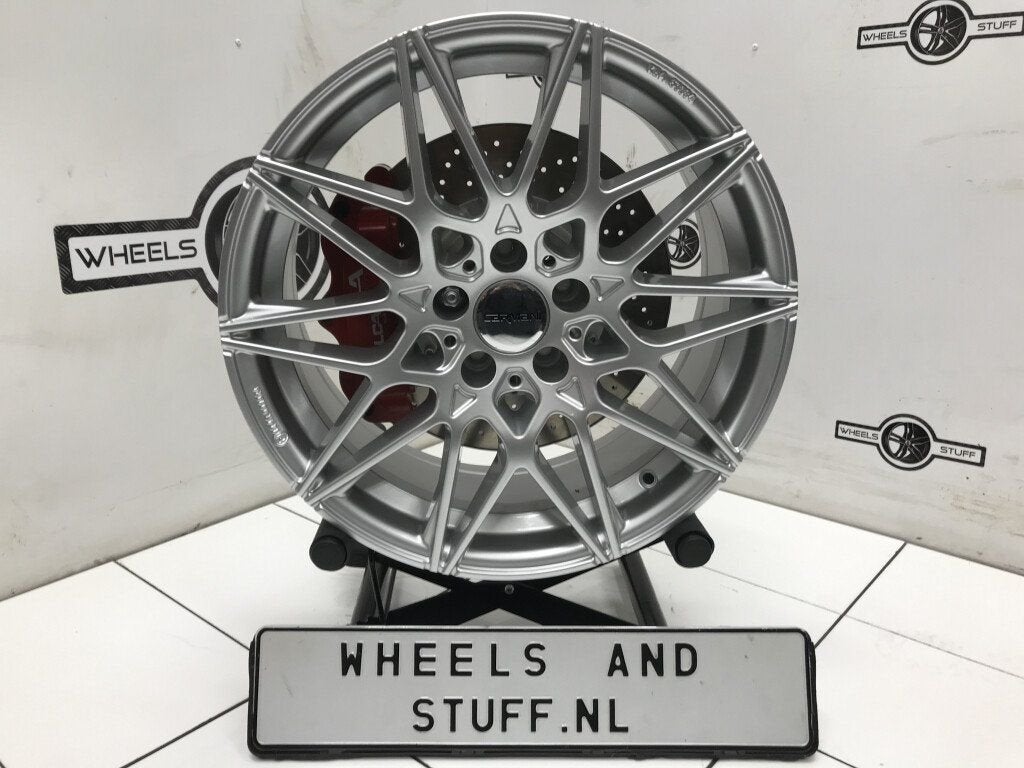 Carmani lichtmetaal velgen 18"inch 5x112 mercedes audi VW, Ophalen, Gebruikt, 18 inch, Velg(en)