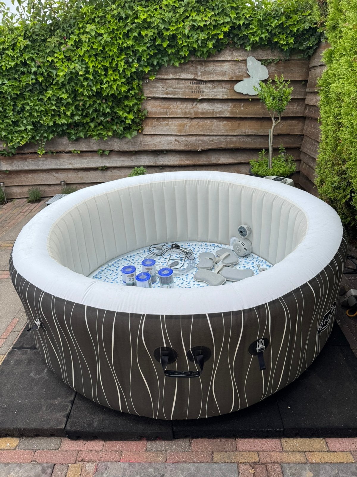 Lay-Z-Spa Airjet Hollywood, Ophalen, Zo goed als nieuw, Filter, Opblaasbaar