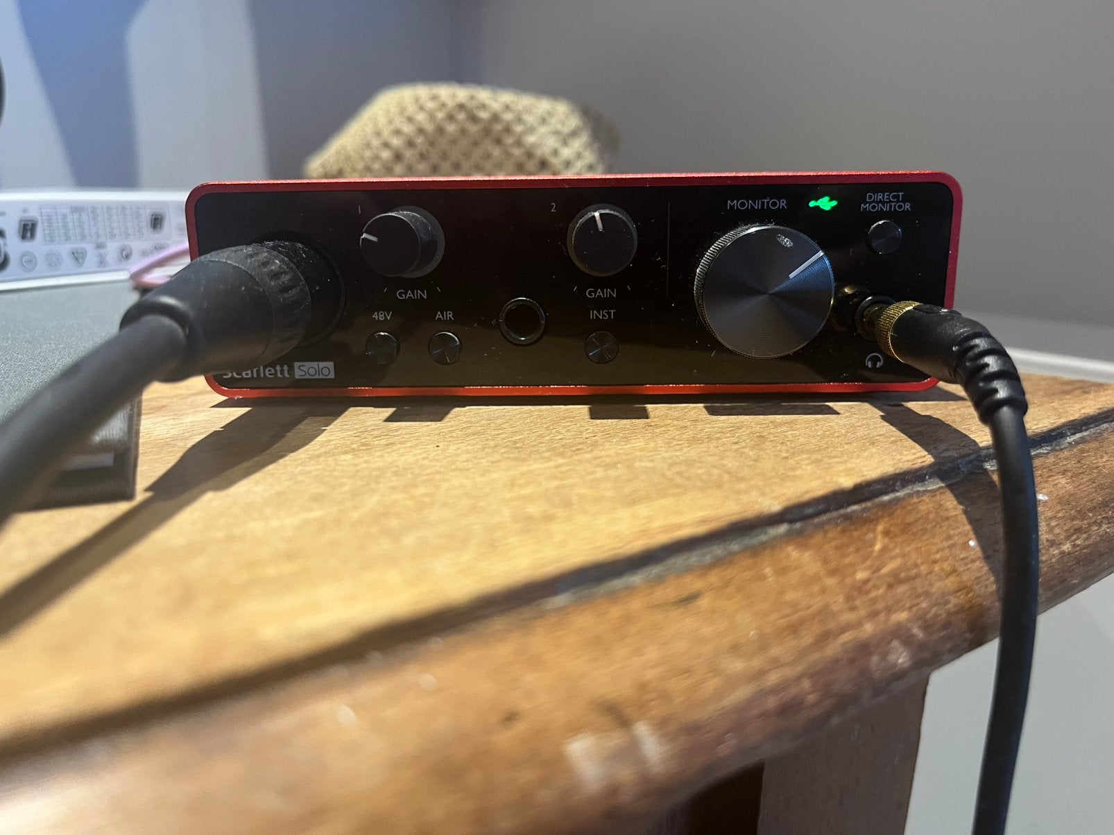 Focusrite Scarlett Solo 3rd Gen, Ophalen of Verzenden, Zo goed als nieuw