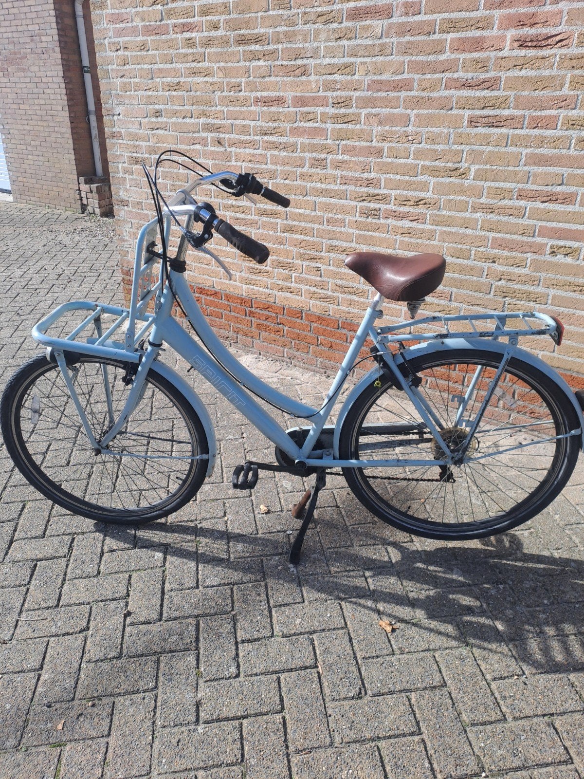 spirit damesfiets 50.00 euro weg=weg, Gebruikt, Versnellingen, 50 tot 53 cm, Trommelrem