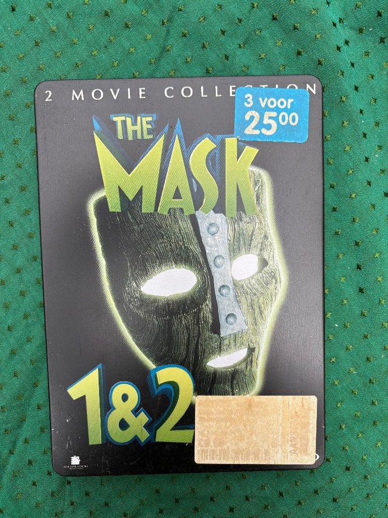 The Mask 1+2, Ophalen of Verzenden, Zo goed als nieuw, Actiekomedie