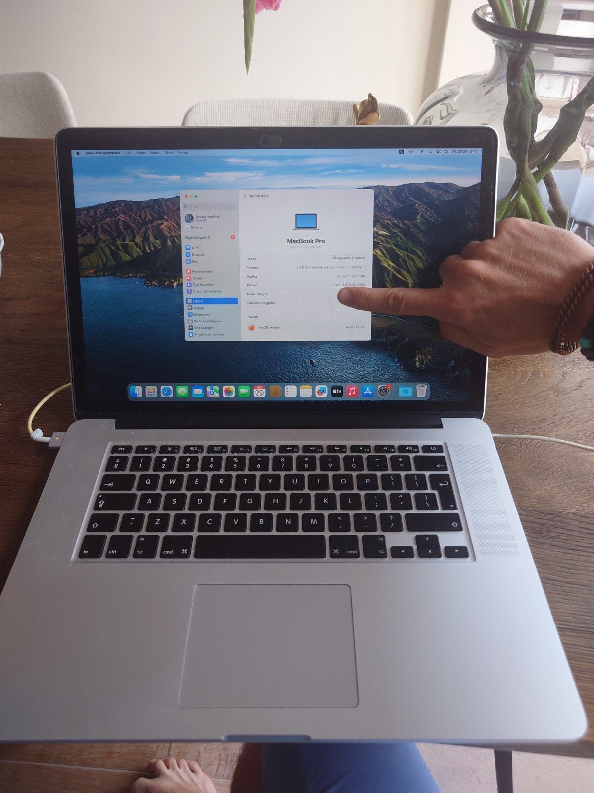 MacBook Pro 15,4" Intel i7 16 GB RAM, Gebruikt, 2 tot 3 Ghz, 15 inch, 16 GB