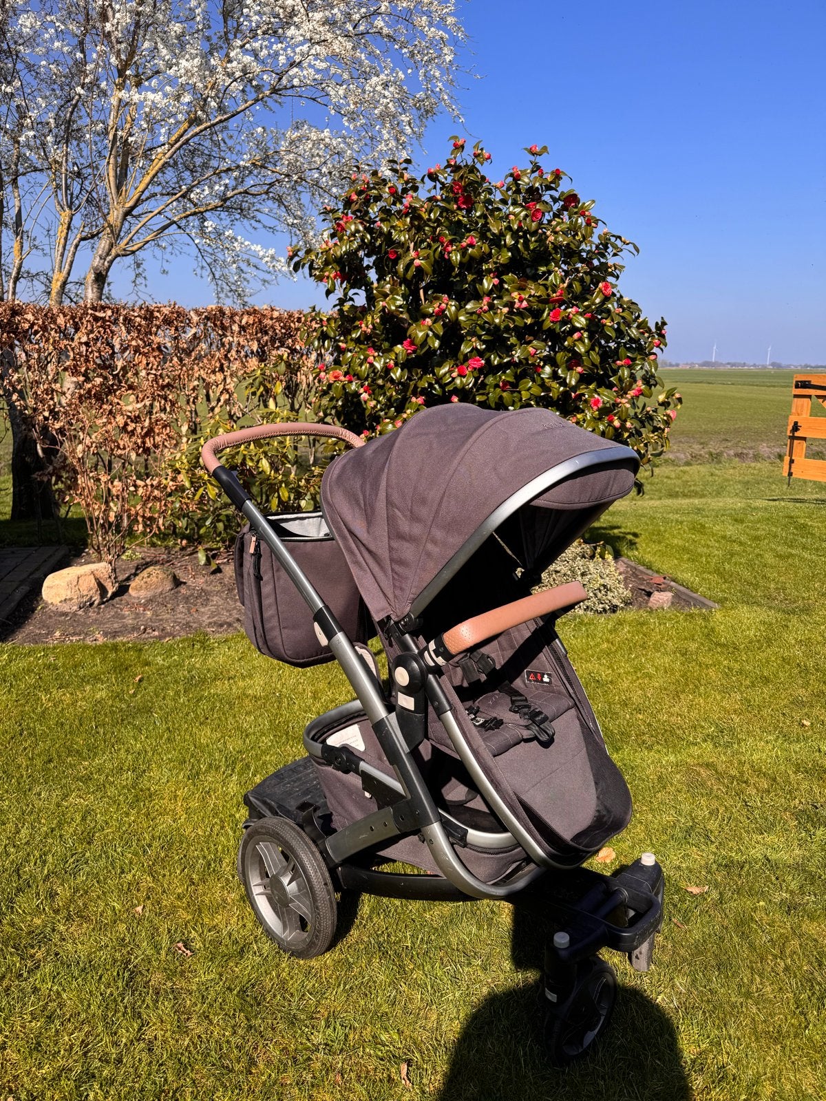 Joolz Geo kinderwagen grijs met meerijdplankje, Ophalen, Gebruikt, Kinderwagen, Overige merken