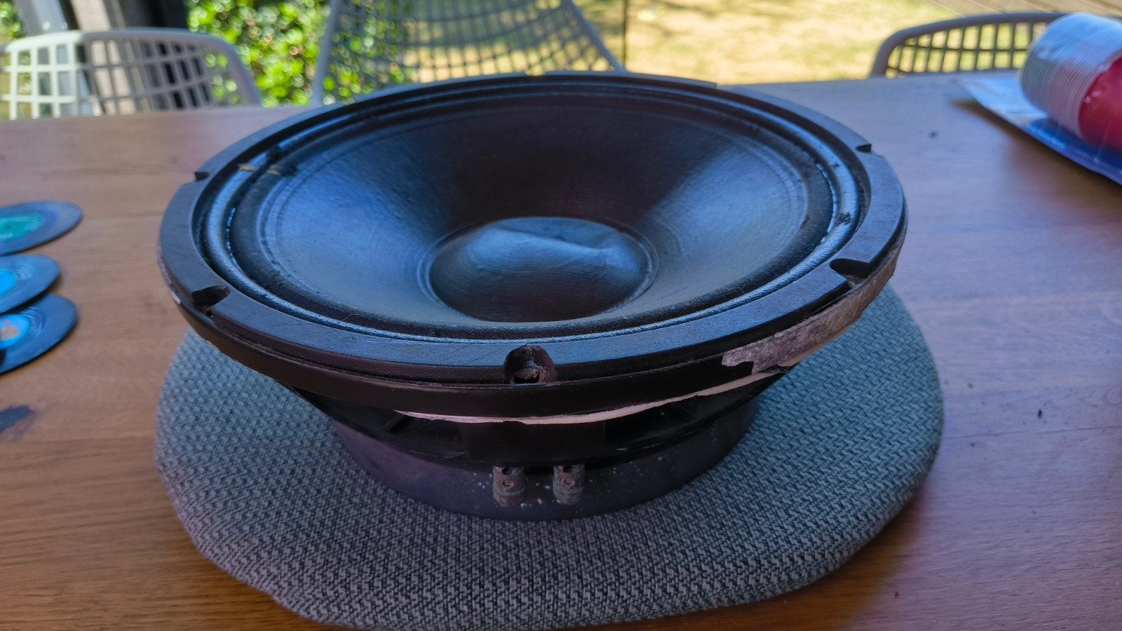 18 Sound 12MB1000 8ohm Mid-Bass Luidspreker, Gebruikt, Overige typen, Ophalen of Verzenden, 150 watt of meer