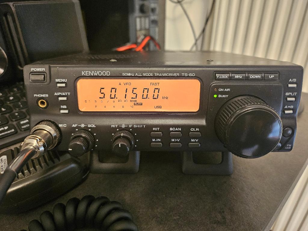 Kenwood TS-60 transceiver voor 6m, Ophalen of Verzenden, Zo goed als nieuw, Zender en Ontvanger