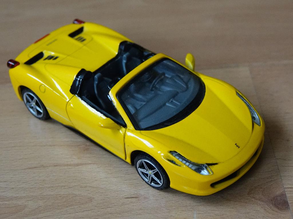 Ferrari 458 Spider 1:36 zonder ovp, Ophalen of Verzenden, Nieuw, Auto, Overige merken