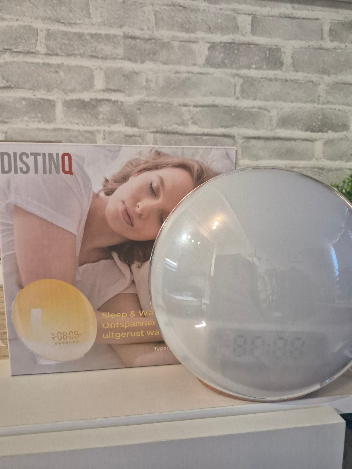 Distinq Wake up light / daglicht lamp, Ophalen of Verzenden, Zo goed als nieuw, Digitaal