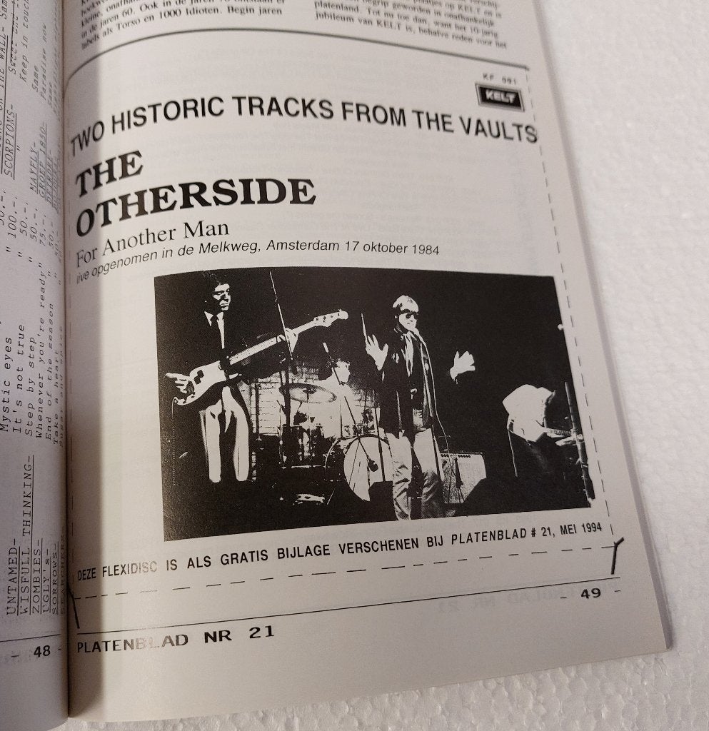 The Otherside FLEXI SINGLE MAGAZINE Garage Psychedelic KELT, Cd's en Dvd's, Vinyl Singles, Verzenden, 7 inch, Single, Pop