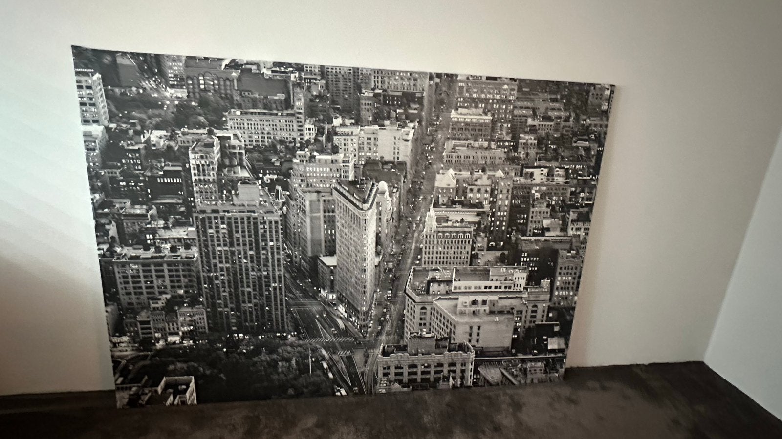 Canvas print New York 200x140cm, Huis en Inrichting, Woonaccessoires | Schilderijen, Tekeningen en Foto's, Ophalen, Gebruikt, 125 cm of meer