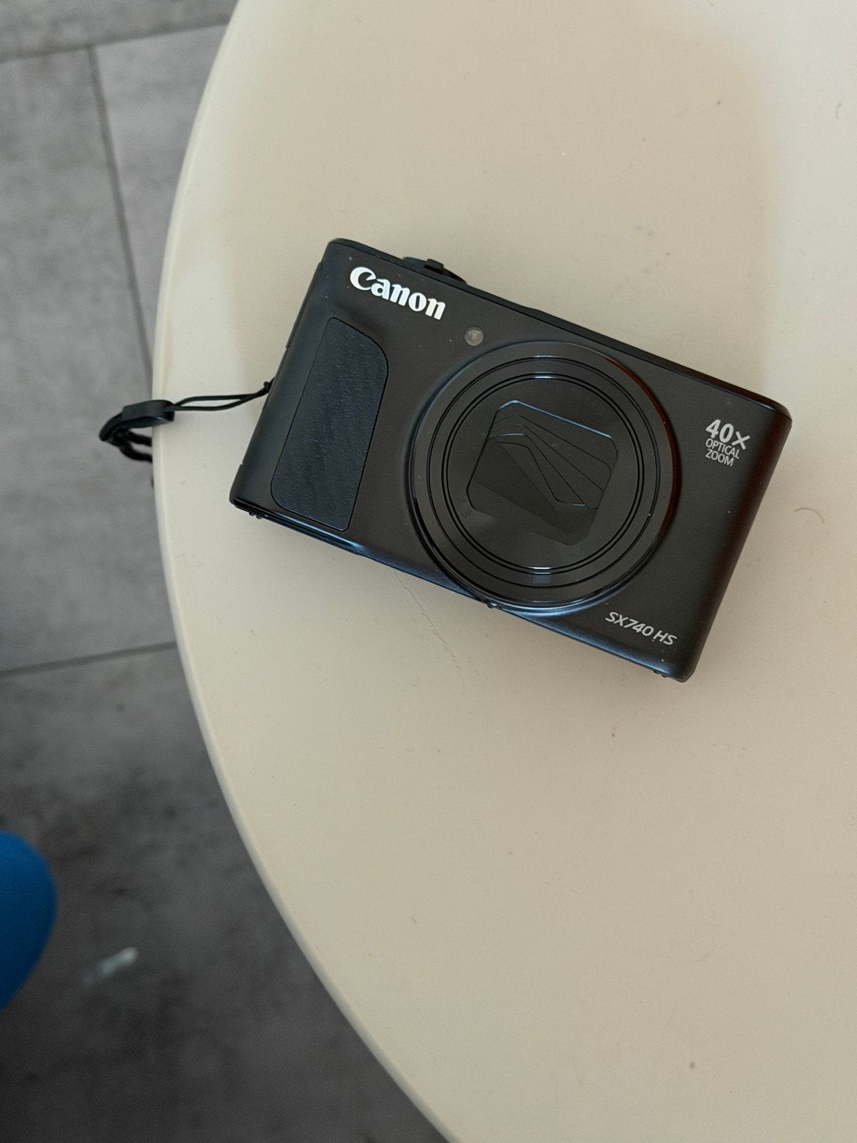 Canon PowerShot SX740 HS Compactcamera - Zwart, Ophalen, Canon, Oplader, Zo goed als nieuw