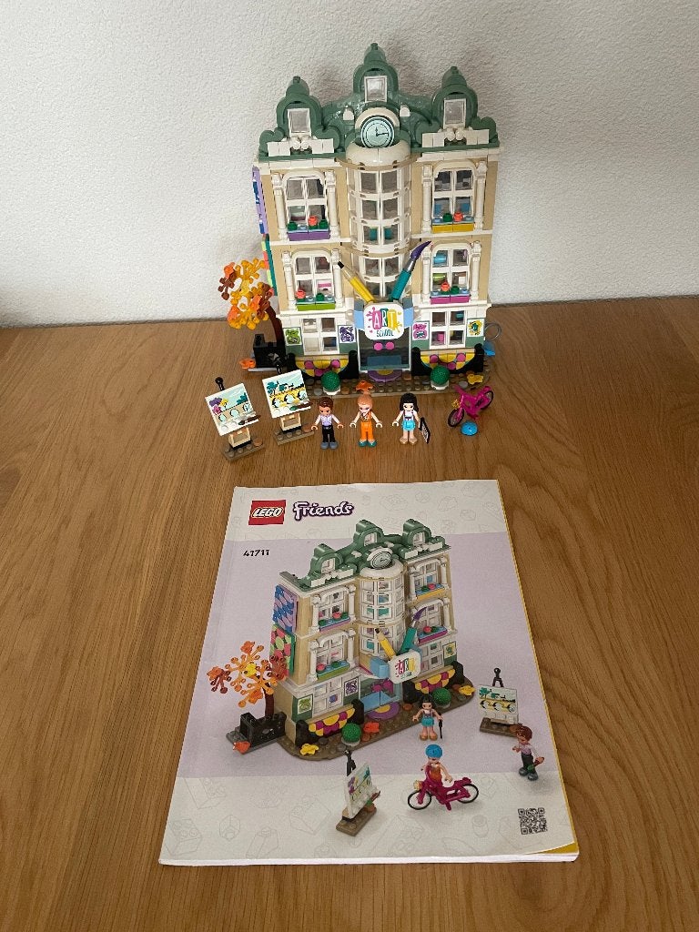 Lego Friends Emma's kunstschool (41711), Lego, Friends, Ophalen of Verzenden, Zo goed als nieuw