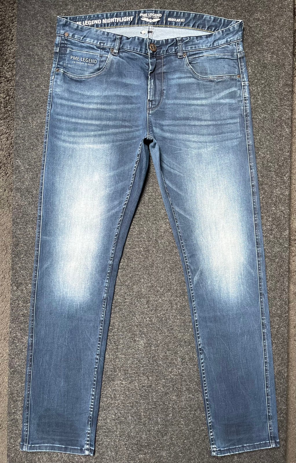 PME Legend Nightflight stretch jeans 35/32 (NIEUW), Ophalen of Verzenden, Nieuw, Blauw, Overige jeansmaten