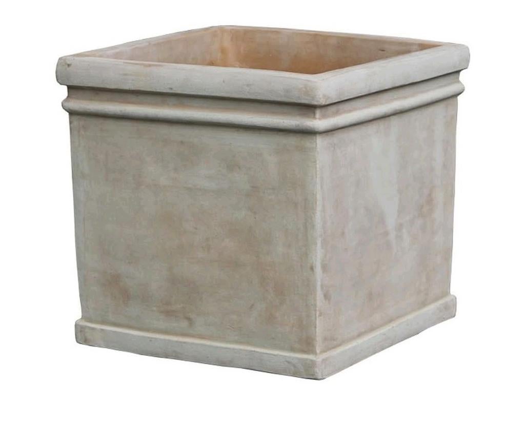 Terracotta buitenpotterie " vierkant "  3 delig, Tuin en Terras, Ophalen, Vierkant, Nieuw, Balkon