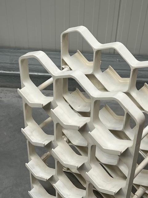 Deens wijnrek vintage design retro wijnhouder wine rack, Huis en Inrichting, Woonaccessoires | Wijnrekken, AJ Industri, Kunststof