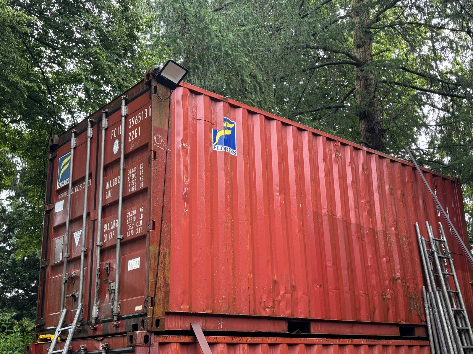 20ft Zeecontainer in goede staat - Opslag of Transport, Ophalen