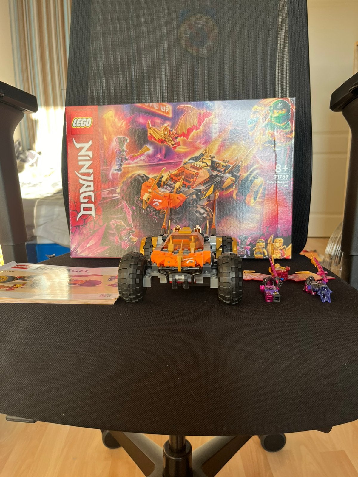 Lego Ninjago cole’s dragon cruiser, Kinderen en Baby's, Speelgoed | Duplo en Lego, Ophalen, Lego, Nieuw, Compleet