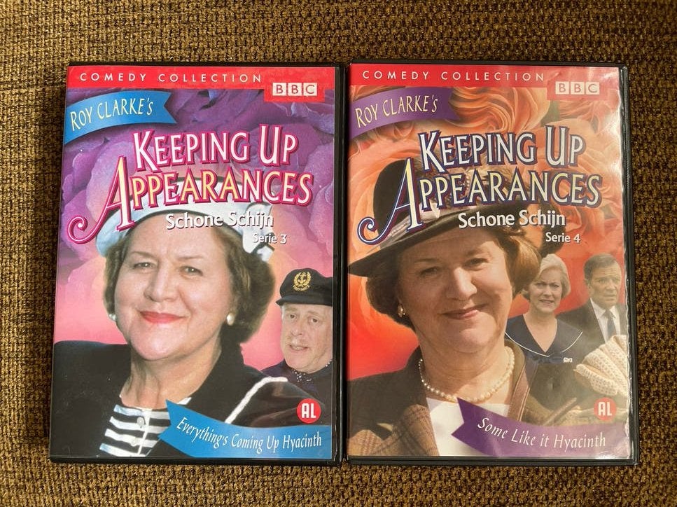 Keeping Up Appearances - Schone Schijn Serie 3 & 4 DVD, Alle leeftijden, Nederlands, Ophalen of Verzenden, Britse komedie