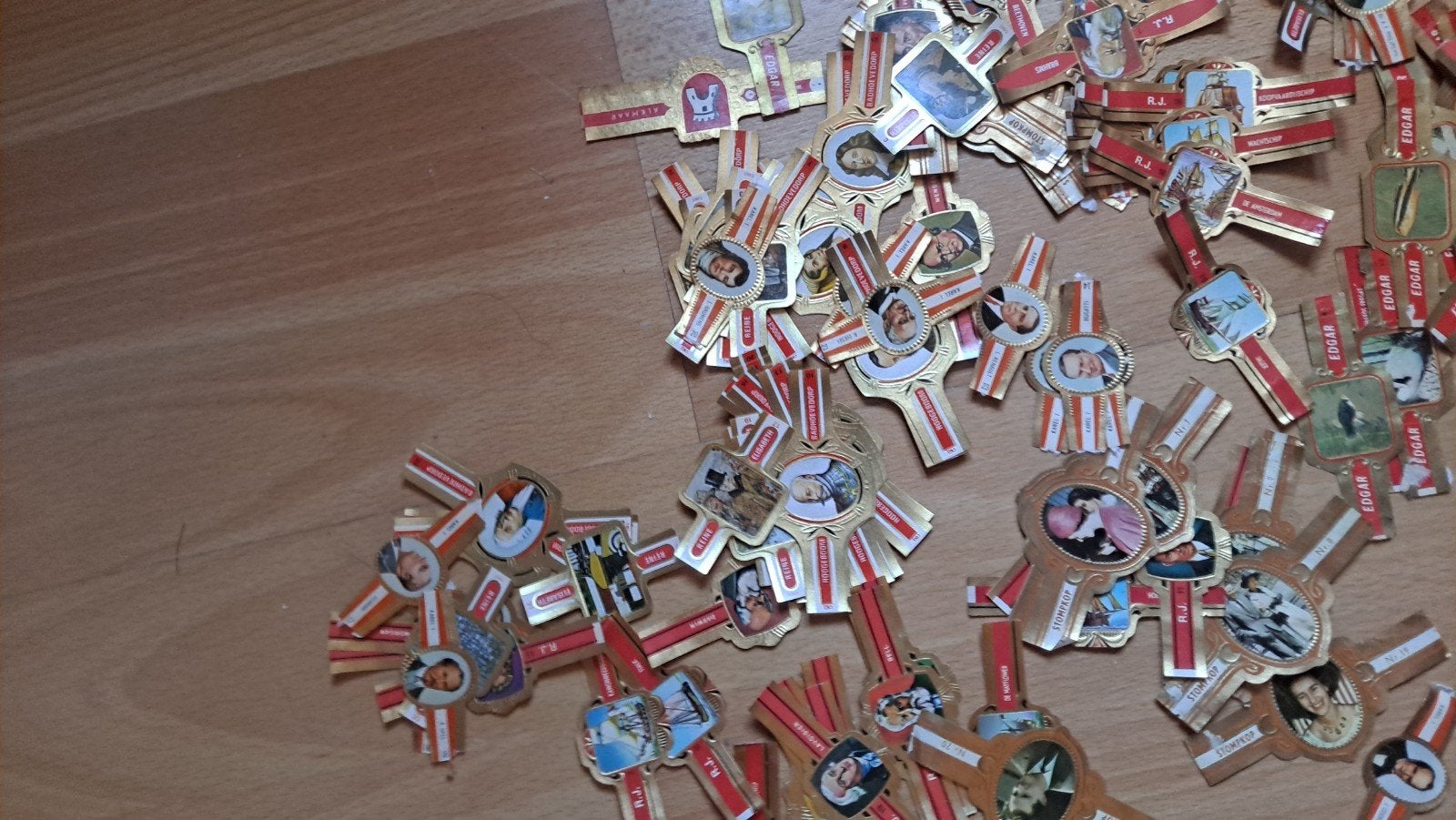 Vintage sigarenbandjes collectie - Agio Elegant, Verzamelen, Ophalen of Verzenden, Gebruikt
