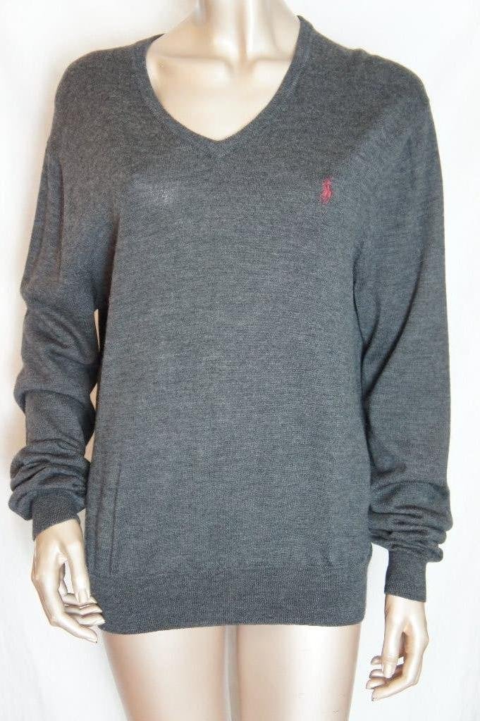 RALPH LAUREN trui maat L 100% MERINO WOOL, -, Verzenden, -, Maat 42/44 (L)
