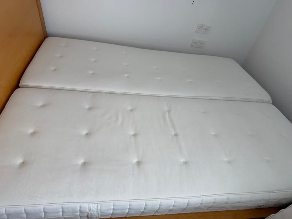 2 matrassen (80x200x23 cm), Eenpersoons, Ophalen of Verzenden, Zo goed als nieuw, 80 cm