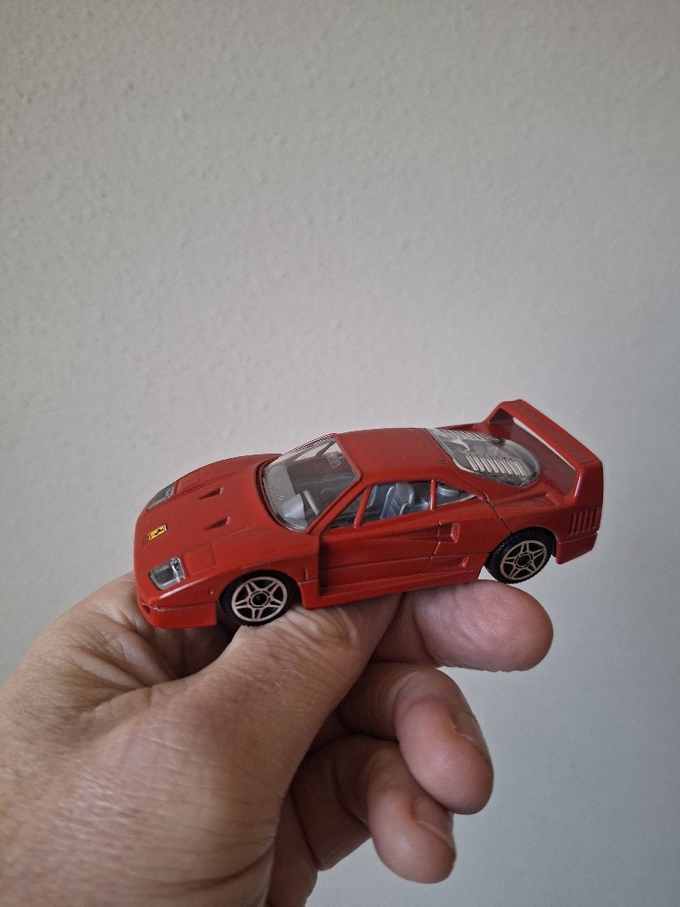 Ferrari F40 1:43 Bburago 4108, Ophalen of Verzenden, Zo goed als nieuw, Auto