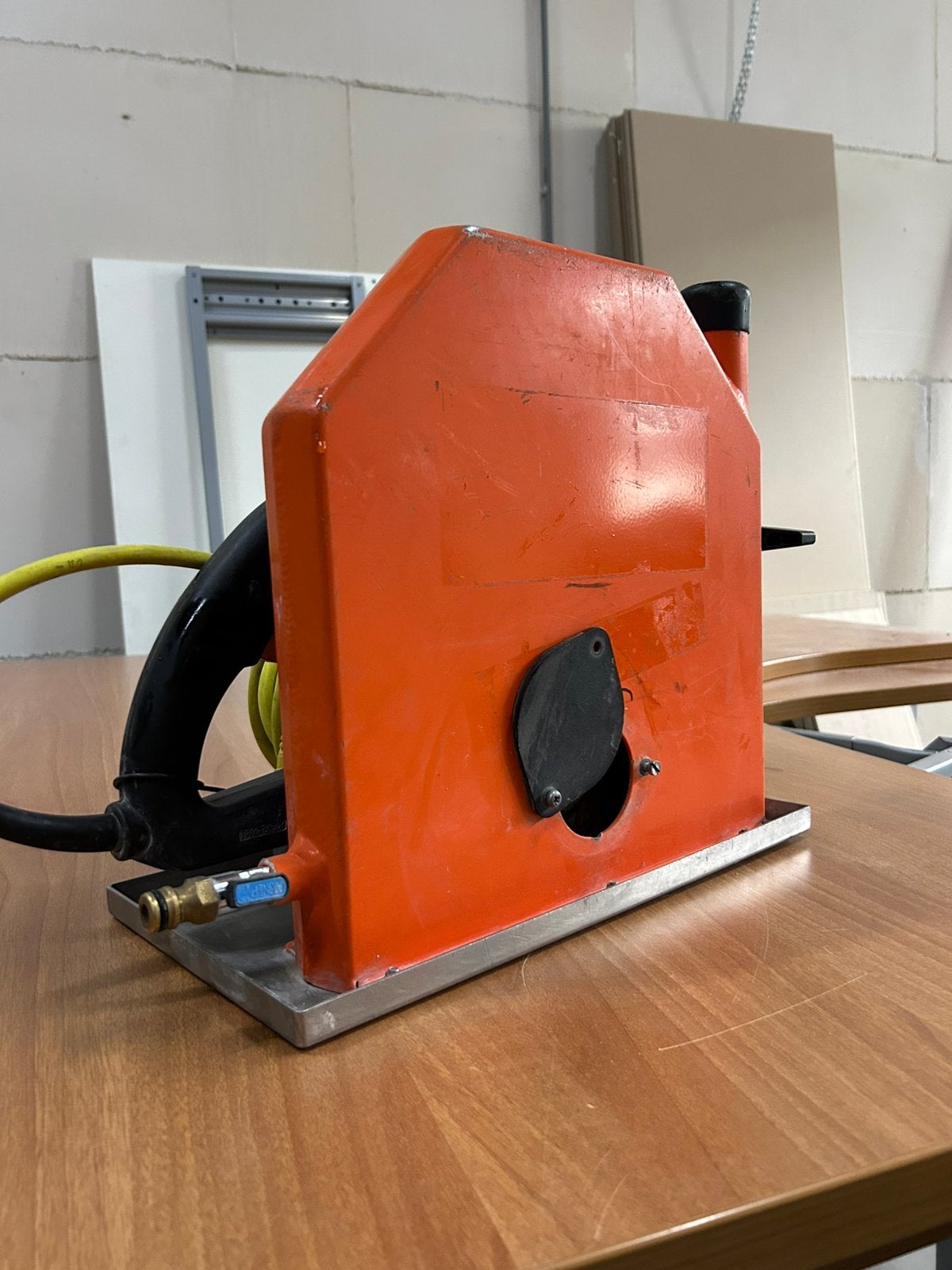 Wandzaag, muurzaag, diamantzaag van Voorden, Ophalen of Verzenden, Zo goed als nieuw, 1200 watt of meer, 70 mm of meer