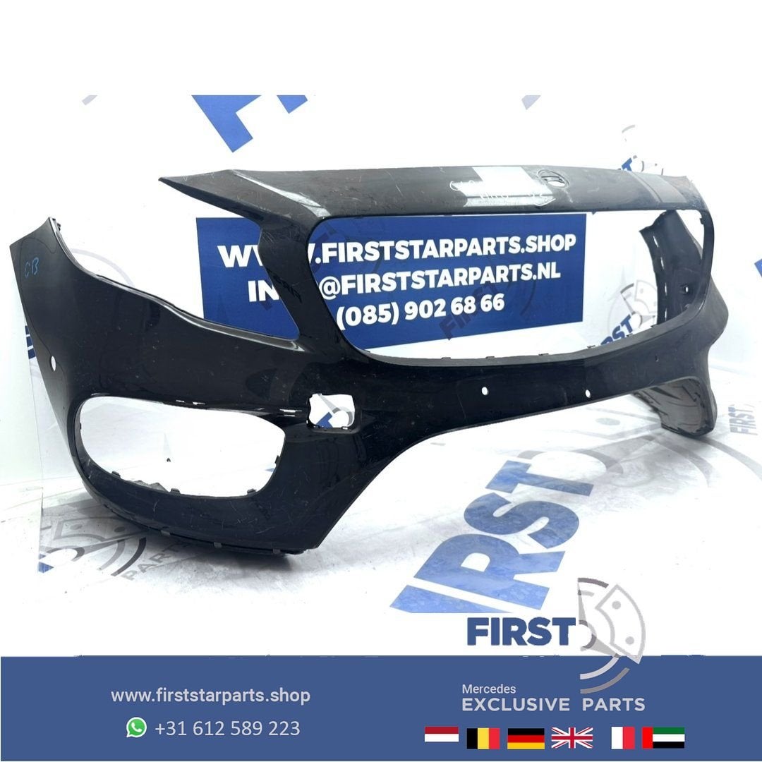 X156 GLA45 BUMPER A1568801901 GLA Facelift 45 AMG Voorbumper, Gebruikt, -, Voor, Ophalen of Verzenden