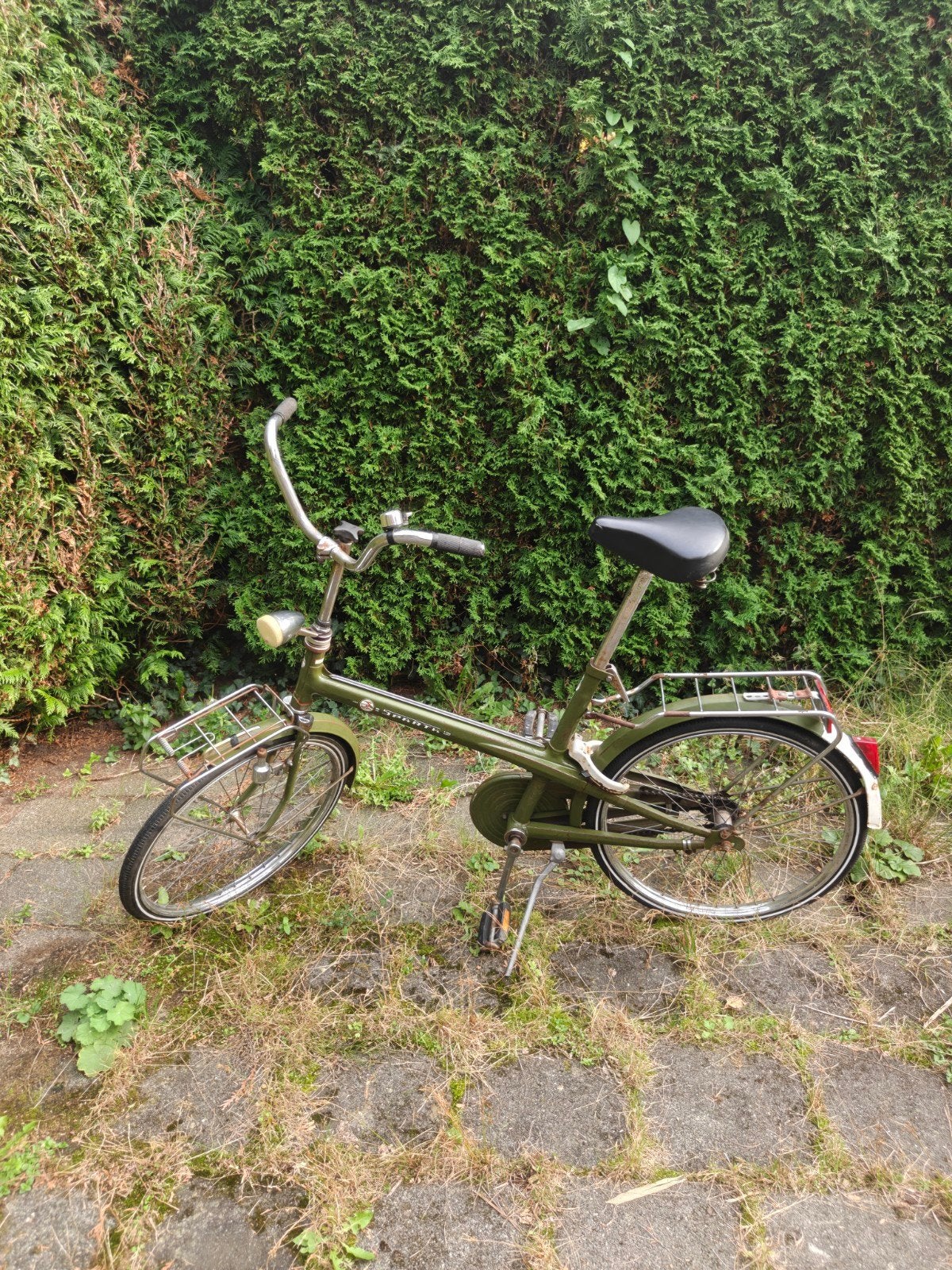 Vintage Sparta Stadsfiets vouwfiets Inklapbaar Stuur & Zadel, Fietsen en Brommers, Gebruikt, Dames, Deels opvouwbaar, Ophalen